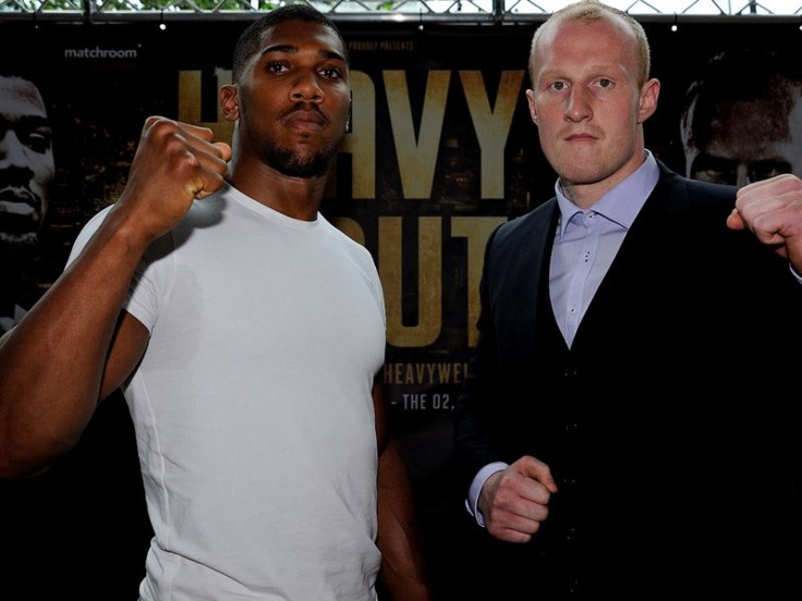 Joshua and Cornish met earlier this week to announce their Commonwealth Title fight.